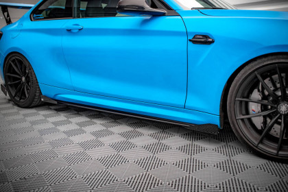 Prahové lišty Street pro BMW M2 F87 + flaps