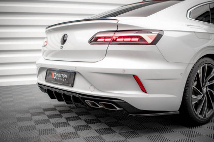 Spoiler zadního nárazníku Volkswagen Arteon R carbon look