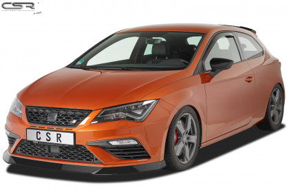 Spoiler pod přední nárazník CSR CUP - Seat Leon III (Typ 5F) Cupra/FR černý matný