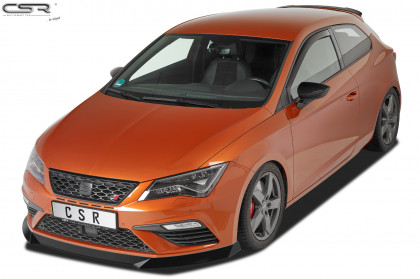 Spoiler pod přední nárazník CSR CUP - Seat Leon III (Typ 5F) Cupra/FR černý matný