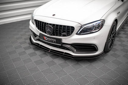 Spojler pod nárazník lipa V.1 Mercedes-AMG C63 Coupe C205 Facelift carbon look