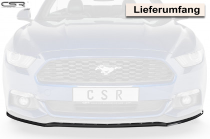 Spoiler pod přední nárazník CSR CUP3 - Ford Mustang VI  - carbon look matný