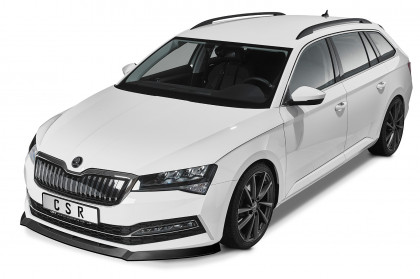 Spoiler pod přední nárazník CSR CUP - Škoda Superb III 19- (Typ 3V)  - carbon look matný