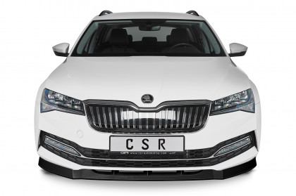 Spoiler pod přední nárazník CSR CUP - Škoda Superb III 19- (Typ 3V)  - carbon look matný