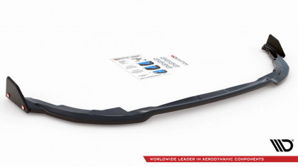 Spoiler zadního nárazníku + flaps Toyota Corolla GR Sport Hatchback XII černý lesklý plast