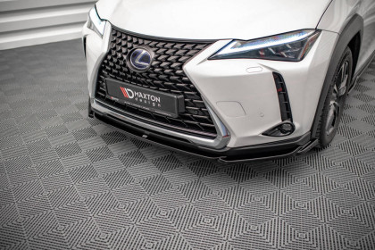 Spojler pod nárazník lipa Lexus UX Mk1 černý lesklý plast