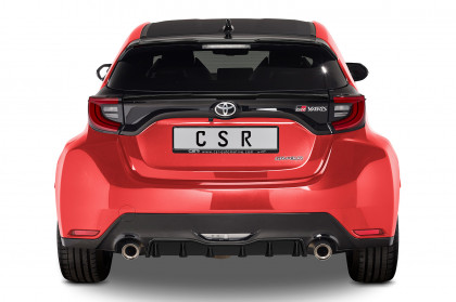 Spoiler pod zadní nárazník, difuzor CSR - Toyota GR Yaris (XP21) černý matný