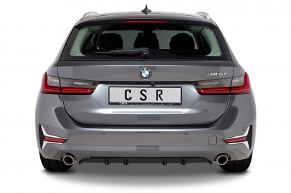 Spoiler pod zadní nárazník, difuzor CSR - BMW 3 19- (G20/G21) carbon look lesklý