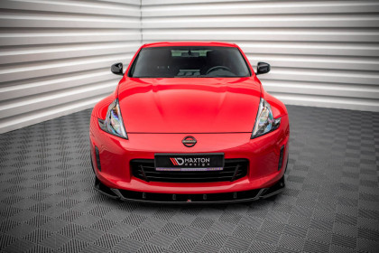 Prahové lišty V.2 Nissan 370Z Facelift černý lesklý plast