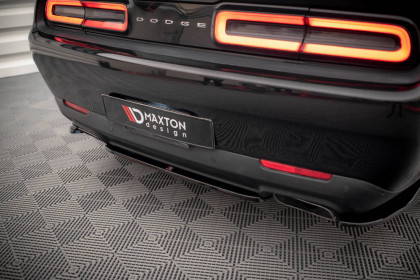 Spoiler zadního nárazníku Dodge Challenger RT Mk3 Facelift černý lesklý plast