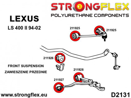 211926A: Tuleja stabilizatora przedniego SPORT