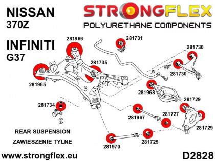 286203A: Zestaw tulei tylnego wózka SPORT