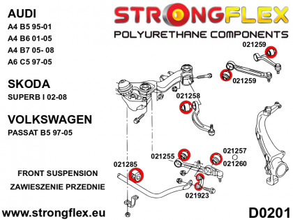 021923A: Tuleja łącznika stabilizatora przedniego SPORT