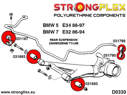 036172A: Zestaw zawieszenia tylnego SPORT