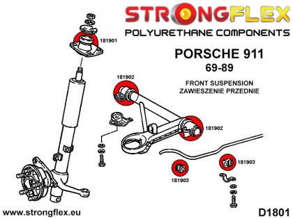 181903A: Tuleja stabilizatora przedniego SPORT