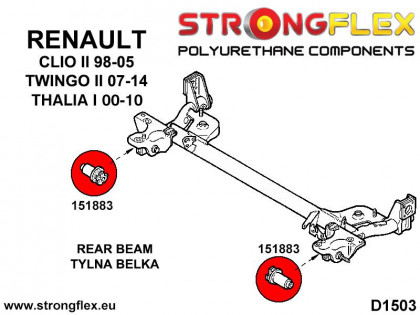 151883A: Tuleja belki tylnej SPORT