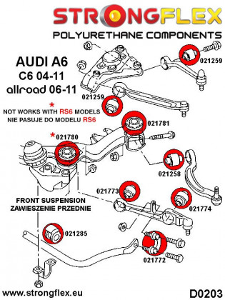 026211A: Zestaw zawieszenia przedniego SPORT