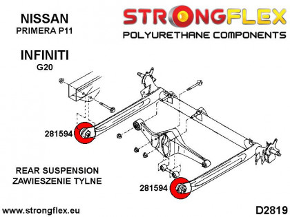 281594A: Tuleja belki tylnej SPORT