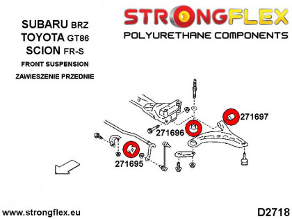 276192A: Zestaw zawieszenia przedniego SPORT