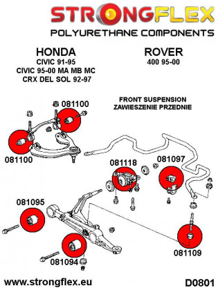 086069B: Kompletny zestaw zawieszenia