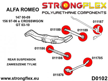 016076A: Zestaw tylnego zawieszenia SPORT