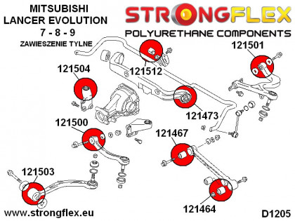 121467A: Tuleja wahacza tylnego dolnego wewnętrzna 52mm SPORT