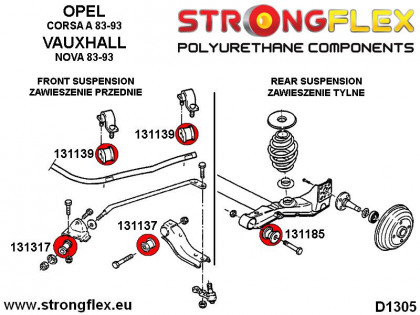 131185B: Tuleja tylnej belki