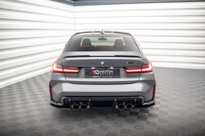 Splittery zadní boční V.2 BMW M3 G80 černý lesklý plast