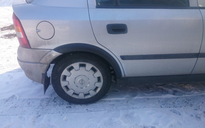 Plastové lemy blatníků Opel Astra G 1998-2009 4ks