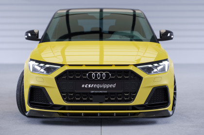 Spoiler pod přední nárazník CSR CUP - Audi A1 (Typ GB) černý lesklý