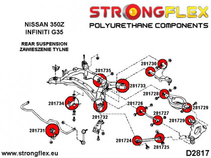 286197A: Zestaw zawieszenia tylnego SPORT