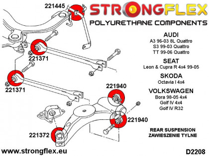 226121A: Kompletny zestaw zawieszenia SPORT