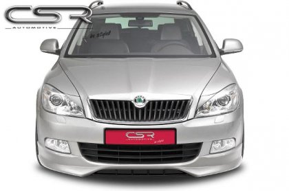 Přední spoiler pod nárazník CSR - Škoda Octavia II 1Z Facelift 09-