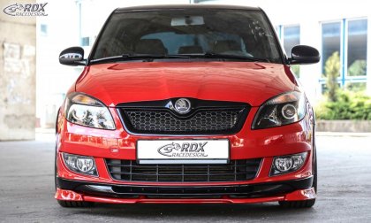 Přední spoiler pod nárazník RDX VARIO ŠKODA Fabia II 5J 2010- Monte Carlo