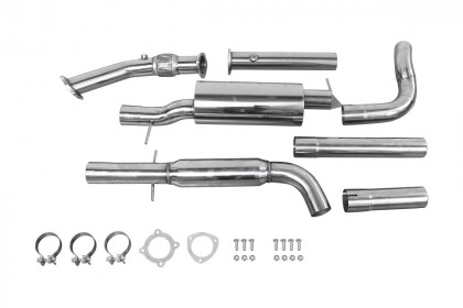 Układ wydechowy CatBack - VW Golf IV Jetta  + Downpipe 3"