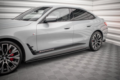 Prahové lišty V.2 BMW 4 Gran Coupe M-Pack G26 carbon look