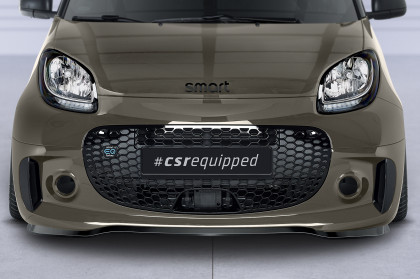 Spoiler pod přední nárazník CSR CUP pro Smart EQ fortwo (453) - černý matný