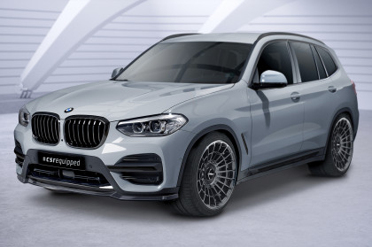 Spoiler pod přední nárazník CSR CUP pro BMW X3 G01 - carbon look matný