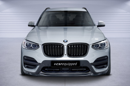 Spoiler pod přední nárazník CSR CUP pro BMW X3 G01 - carbon look matný