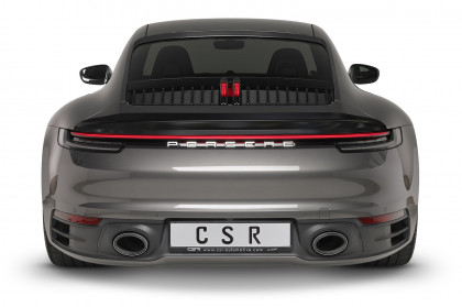 Křídlo, spoiler zadní CSR pro Porsche 911 / 992 - černý matný