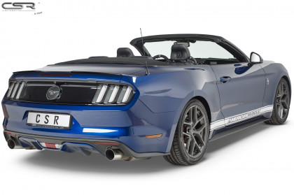 Křídlo, spoiler zadní CSR pro Ford Mustang VI 14-17 - černý matný