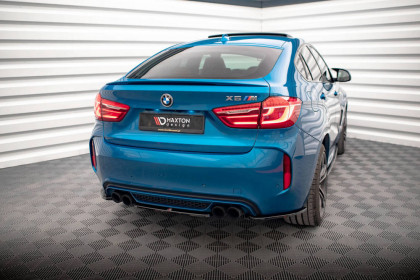 Spoiler zadního nárazníku BMW X6 M F86 černý lesklý plast