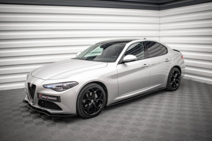 Prahové lišty Alfa Romeo Giulia Sport carbon look