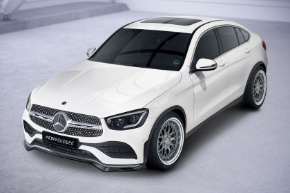 Spoiler pod přední nárazník CSR CUP pro Mercedes Benz GLC (C253) AMG-Line - černý matný