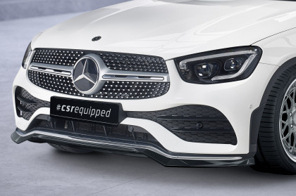 Spoiler pod přední nárazník CSR CUP pro Mercedes Benz GLC (C253) AMG-Line - černý matný