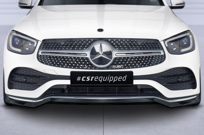 Spoiler pod přední nárazník CSR CUP pro Mercedes Benz GLC (C253) AMG-Line - černý matný