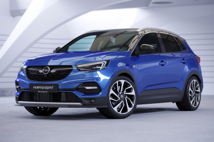 Spoiler pod přední nárazník CSR CUP pro Opel Grandland X - černý lesklý