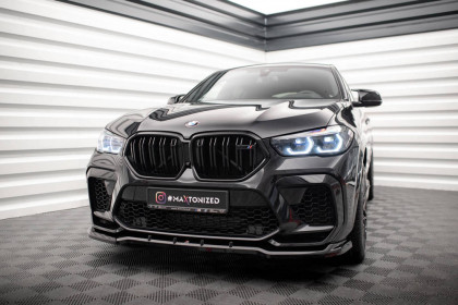 Spojler pod nárazník lipa V.1 BMW X6 M F96 carnon look