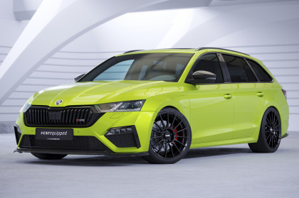 Spoiler pod přední nárazník CSR CUP pro Škoda Octavia 4 RS / RS Plus - carbon look matný