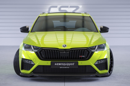 Spoiler pod přední nárazník CSR CUP pro Škoda Octavia 4 RS / RS Plus - carbon look matný